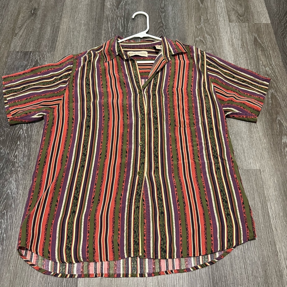 Marsh Landing Button Up Vintage